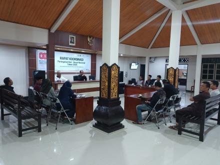 Rapat Koordinasi Panitia PHBN Desa Bogoran